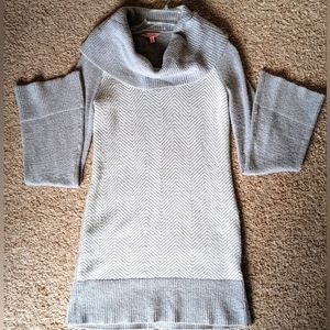 Cowl Neck Sweater Dress